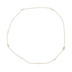 Chanel Necklace CC Logo Faux Pearl Long