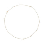 Chanel Necklace CC Logo Faux Pearl Long — view 3