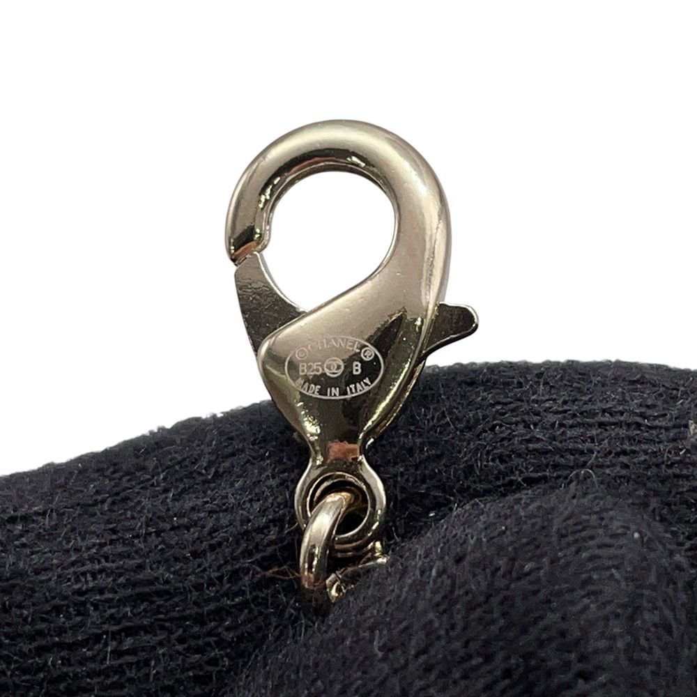 Chanel Necklace CC Logo Faux Pearl Long — view 8