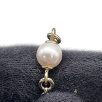 Chanel Necklace CC Logo Faux Pearl Long — view 6