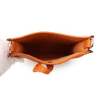 Hermes Shoulder Bag Evelyne TPM 111 Amazon Orange Silver Taurillon Clemence — view 5
