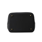 Hermes Handbag Picotin Lock MM Black Gold Taurillon Clemence — view 3