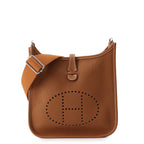Hermes Shoulder Bag Evelyne 3 23 Gold Silver Taurillon Clemence