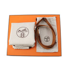 Hermes Shoulder Bag Evelyne 3 23 Gold Silver Taurillon Clemence — view 6