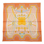 Hermes Scarf Carre 70 Quad Chariot Wheel les Roues de Phaeton Silk Spring Summer
