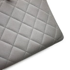Chanel Quilted CC Logo Affinity Caviar Leather 2-Way Shoulder — view 7