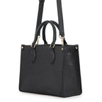 Louis Vuitton Handbag Monogram Empreinte On The Go PM Black 2-Way — view 2