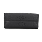 Louis Vuitton Handbag Monogram Empreinte On The Go PM Black 2-Way — view 3