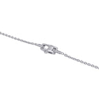 Louis Vuitton Necklace Pendentif Lockit 18k White Gold Pendant — view 5