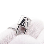 Louis Vuitton Necklace Pendentif Lockit 18k White Gold Pendant — view 6