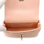 Chanel Handbag Quilted Coco Handle Mini Caviar Leather 2-Way Chain — view 6