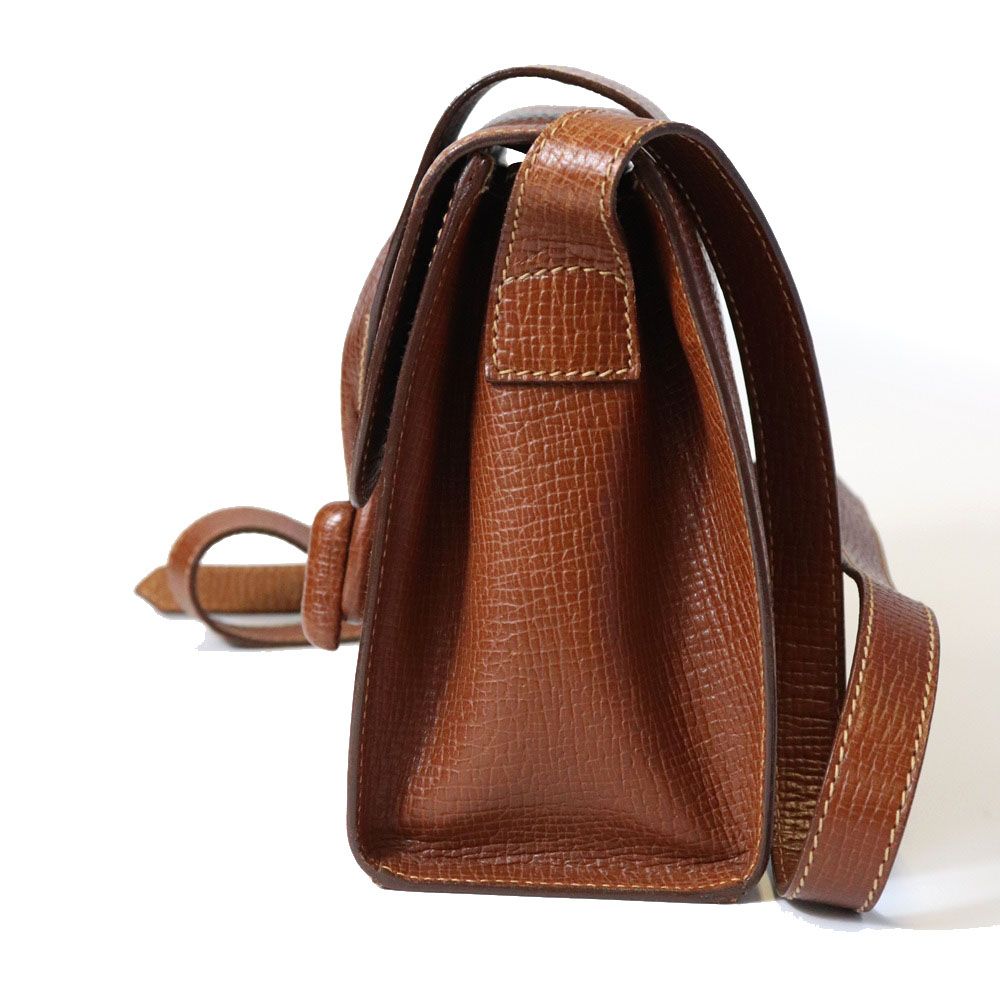 Loewe Shoulder Bag Leather Brown — view 4