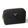 Prada Pouch Denim Black