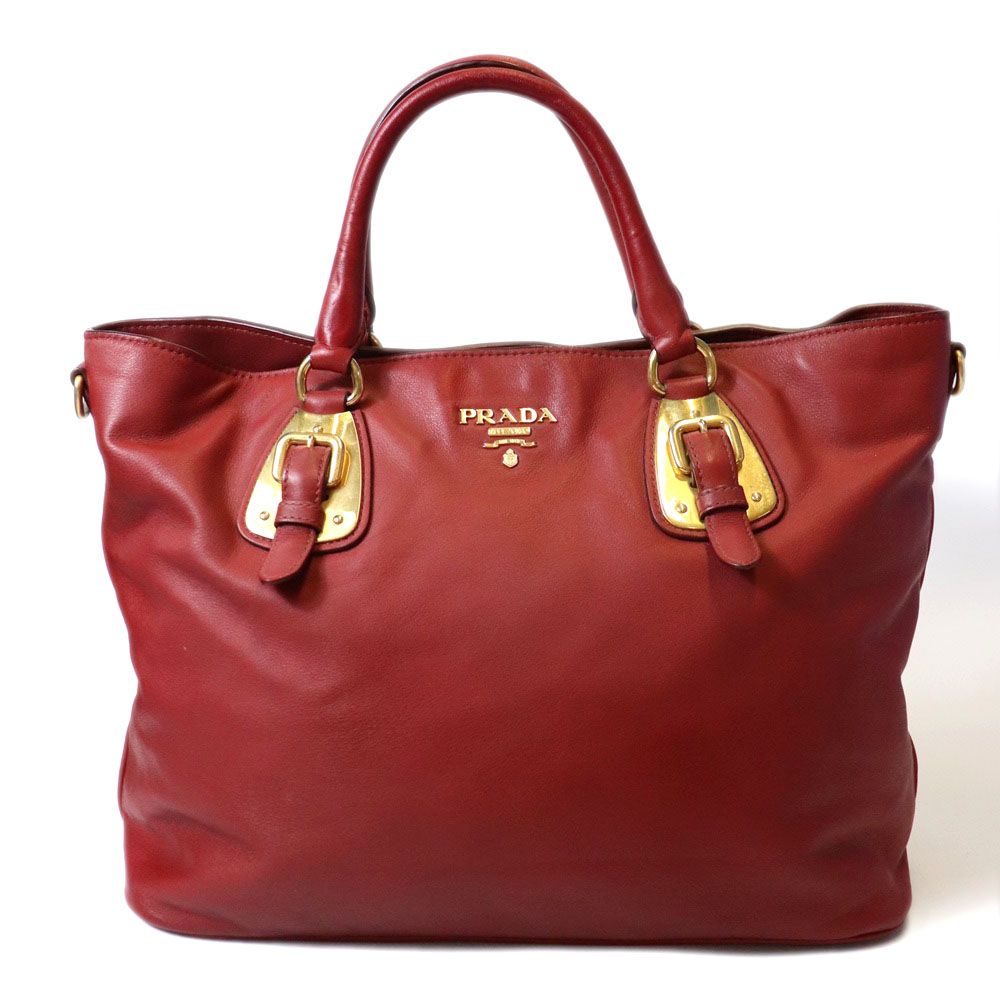 Prada Tote Bag Leather