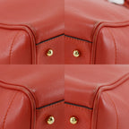 Loewe Heritage Leather Red Tote — view 4