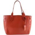 Loewe Heritage Leather Red Tote