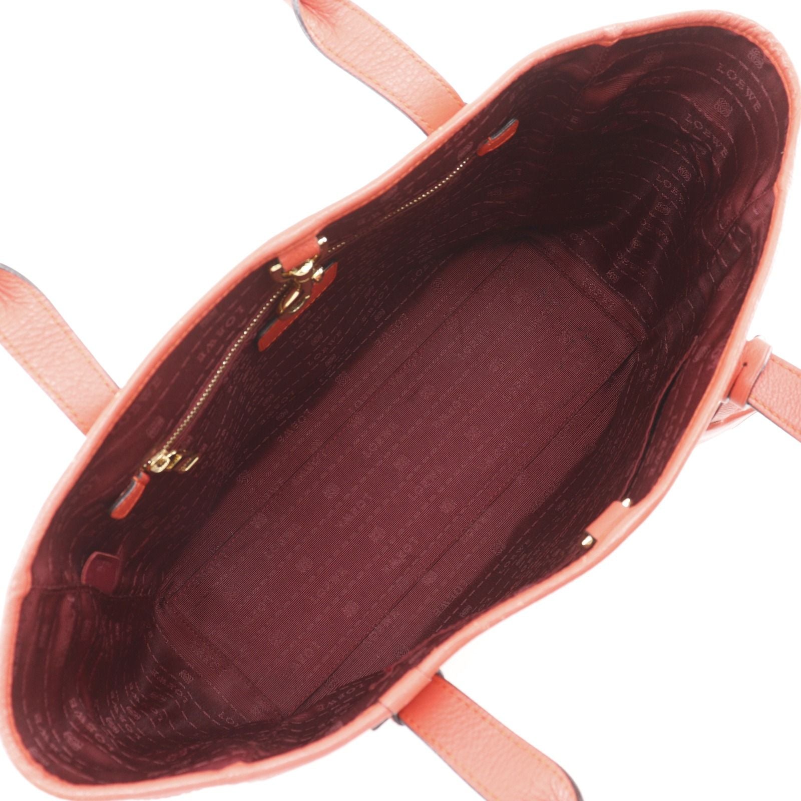 Loewe Heritage Leather Red Tote — view 6