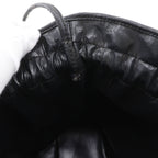 Dior Drawstring Vintage Calf Black Shoulder — view 8