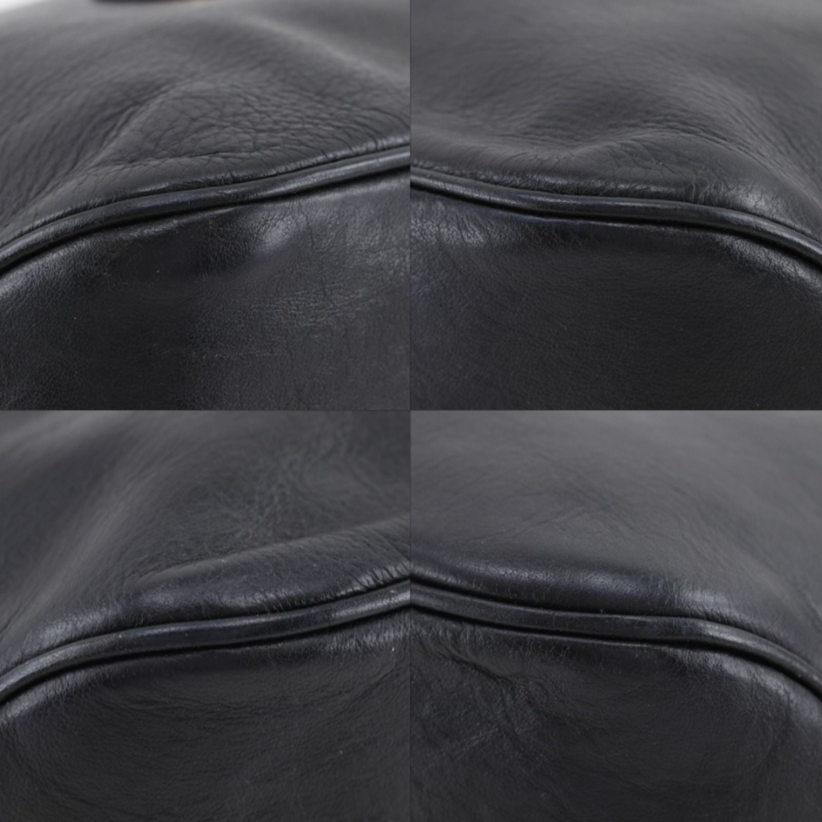 Dior Drawstring Vintage Calf Black Shoulder — view 4