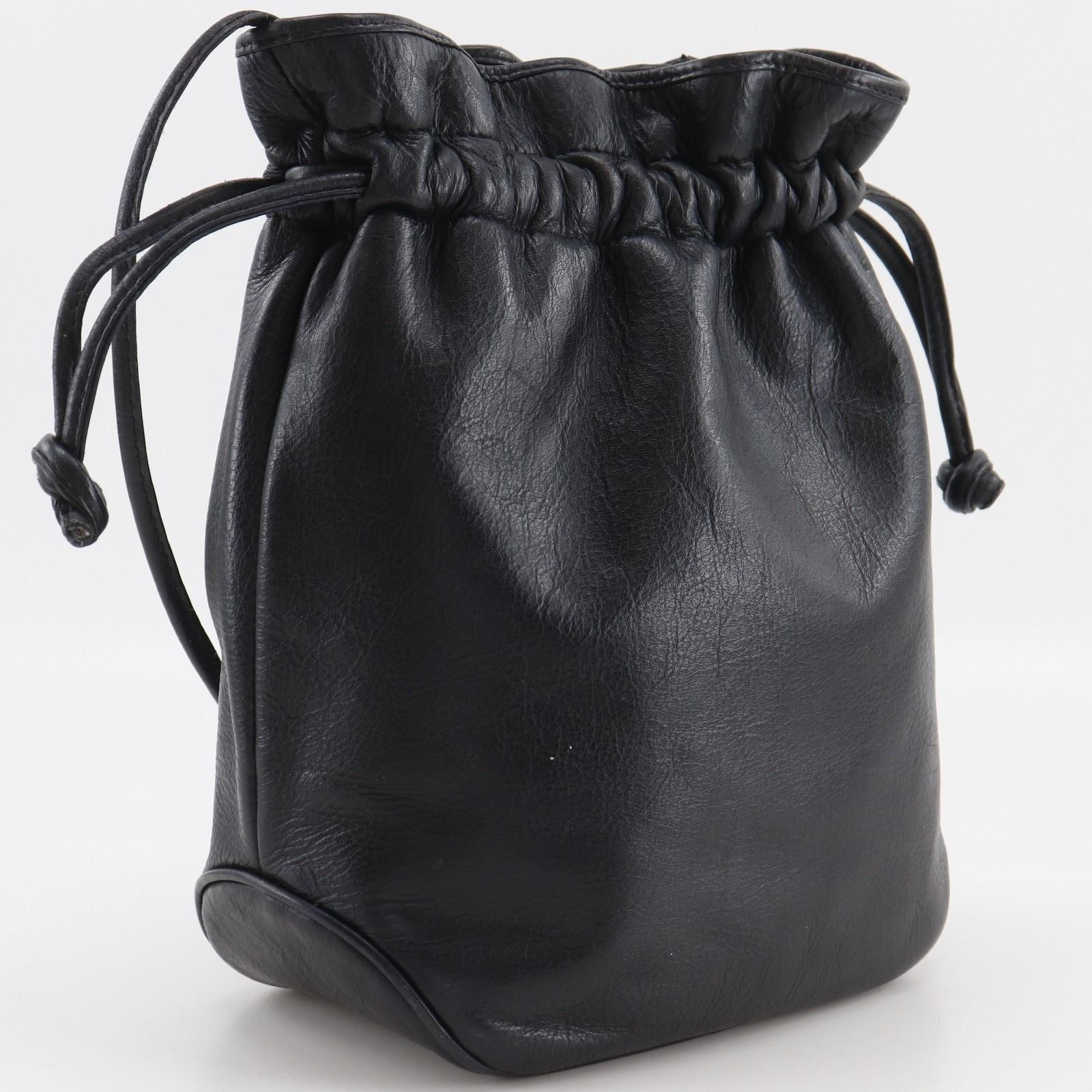 Dior Drawstring Vintage Calf Black Shoulder — view 3