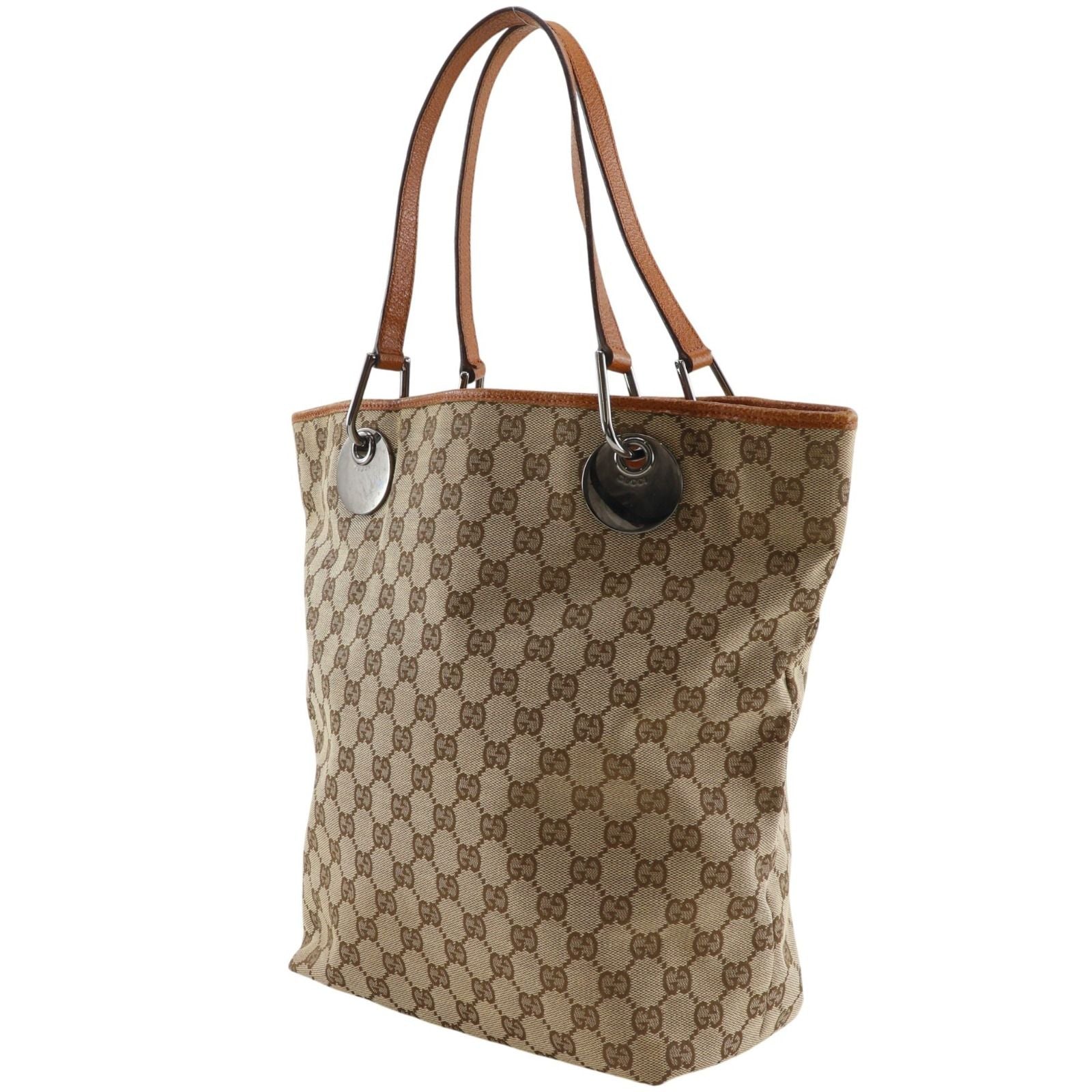 Gucci GG Canvas Beige Tote — view 2