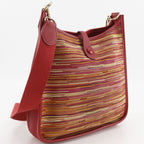 Hermes Evelyne Vibrato Rouge Red Gold Shoulder — view 3
