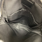 Louis Vuitton Shoulder Bag Monogram Shadow Danube PM Black — view 4