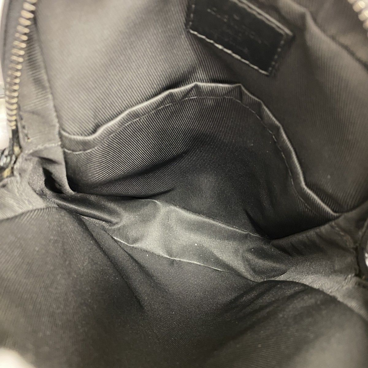 Louis Vuitton Shoulder Bag Monogram Shadow Danube PM Black — view 4
