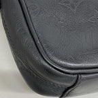 Louis Vuitton Shoulder Bag Monogram Shadow Danube PM Black — view 8