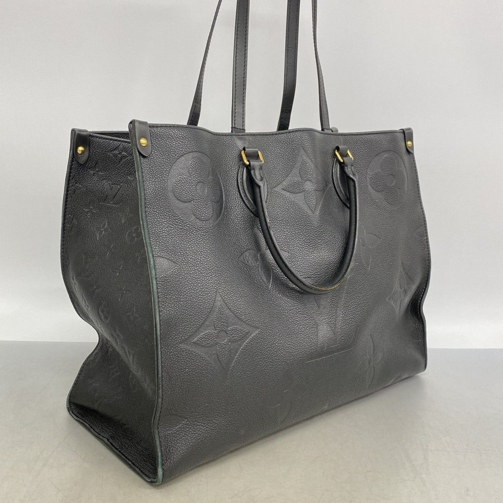Louis Vuitton Tote Monogram Empreinte On The Go GM Noir 2-Way — view 2
