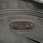 Chanel Shoulder Bag Triple Coco Caviar Leather Black Gold — view 5
