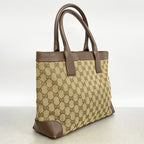 Gucci Tote GG Canvas 002 Brown Gold — view 2