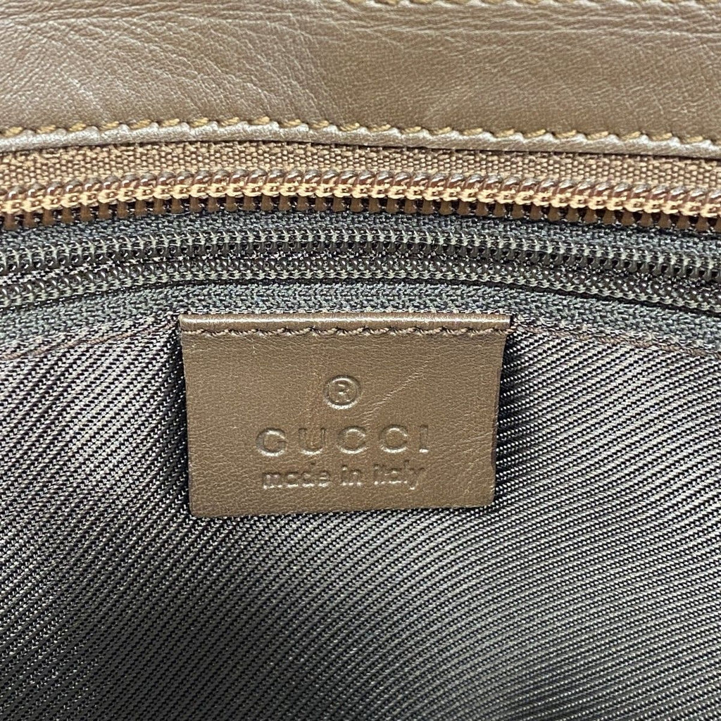 Gucci Tote GG Canvas 002 Brown Gold — view 5