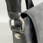 Louis Vuitton Shoulder Bag Damier Graphite MM Black — view 7