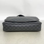 Louis Vuitton Shoulder Bag Damier Graphite MM Black — view 3