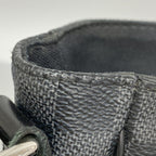 Louis Vuitton Shoulder Bag Damier Graphite MM Black — view 8