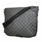 Louis Vuitton Shoulder Bag Damier Graphite MM Black