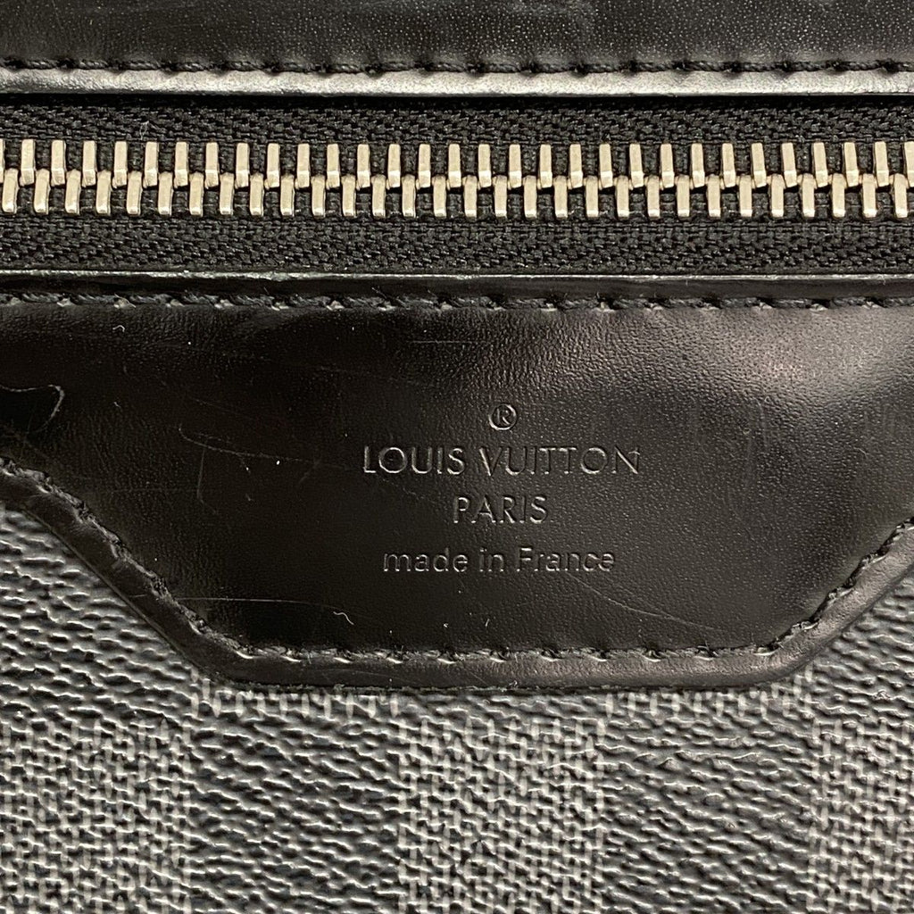 Louis Vuitton Shoulder Bag Damier Graphite MM Black — view 5