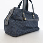 Louis Vuitton Handbag Monogram Mini Josephine GM Blue — view 2