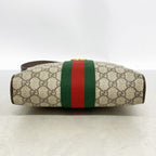 Gucci Shoulder Bag Ophidia Brown Gold — view 3