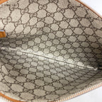 Gucci Clutch Canvas Ivory Silver — view 4