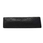 Chanel Shoulder Bag Quilted Lambskin Black Gold — view 3