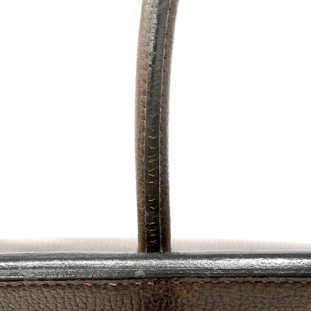 Hermes Handbag Birkin 35 Ardennes Ebene Gold — view 7