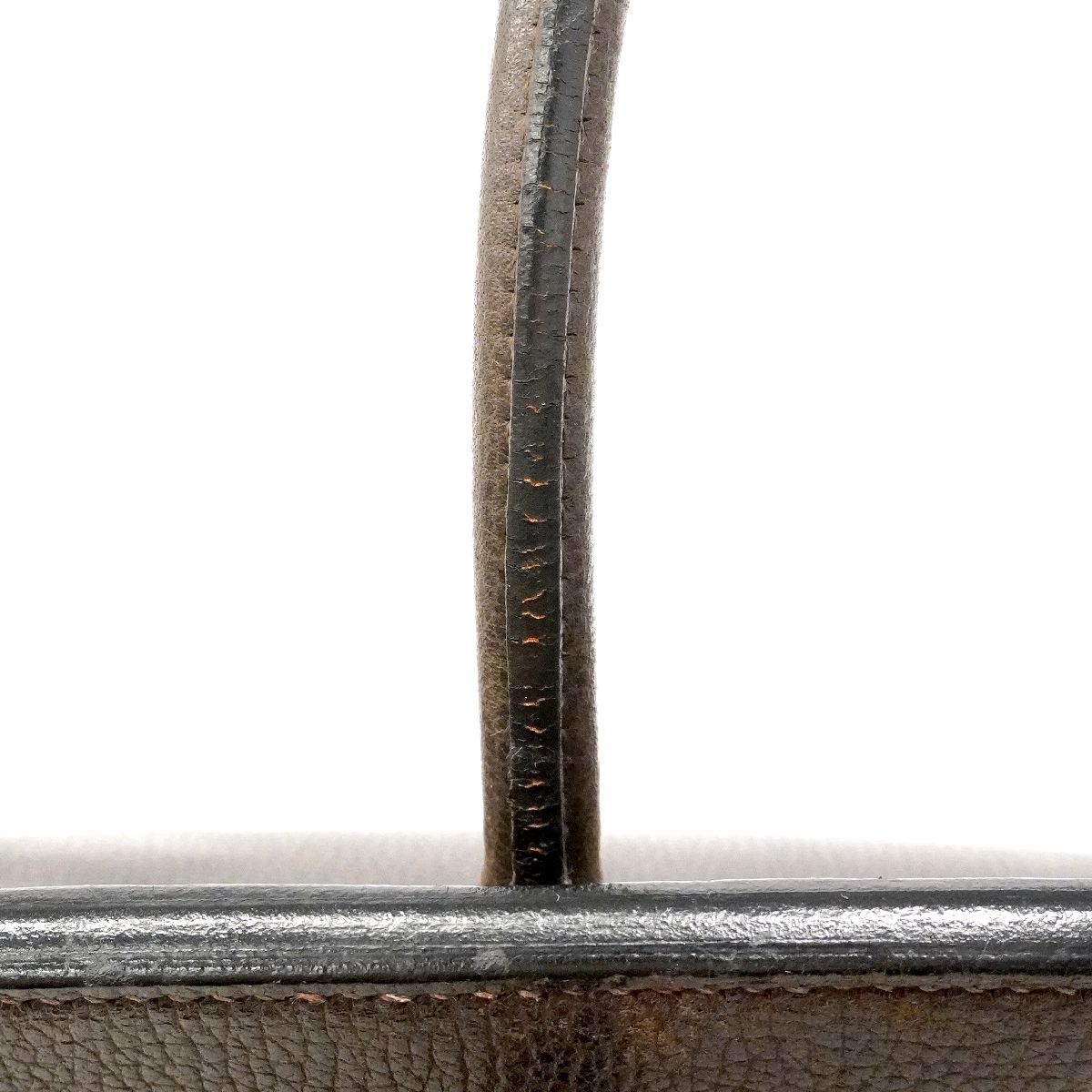Hermes Handbag Birkin 35 Ardennes Ebene Gold — view 7