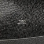 Hermes Shoulder Bag Tougo Veau Epsom Black Silver — view 5