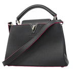 Louis Vuitton Handbag Taurillon Capucines BB Cobalt 2-Way