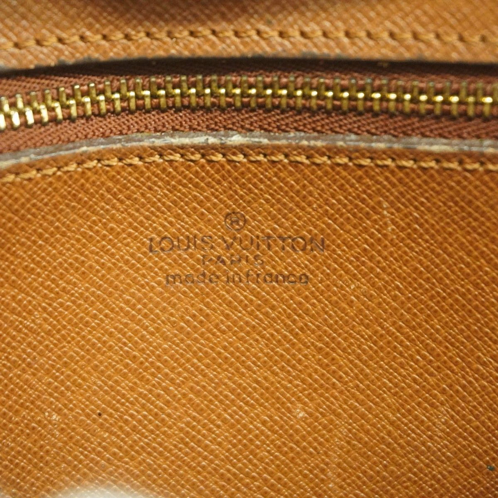 Louis Vuitton Clutch Monogram Marly Dragonne GM Brown — view 5