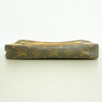 Louis Vuitton Clutch Monogram Marly Dragonne GM Brown — view 3