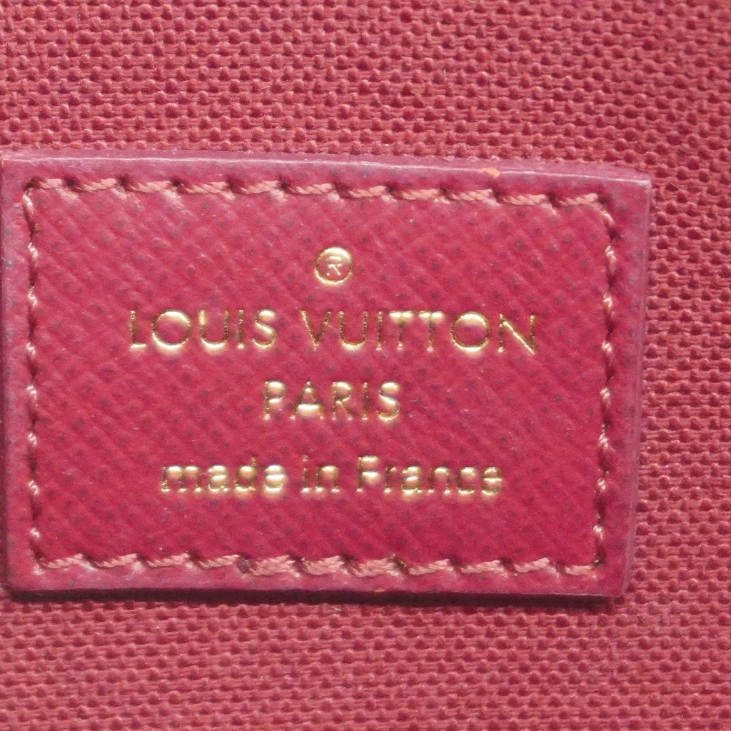 Louis Vuitton Shoulder Wallet Monogram Pochette Fuchsia — view 5