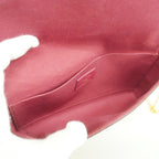 Louis Vuitton Shoulder Wallet Monogram Pochette Fuchsia — view 4